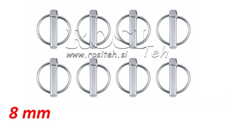 BORGPENNEN 8 MM (8 STUKS)