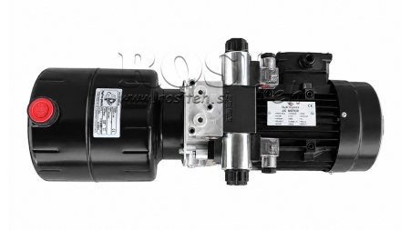 MINI HYDRAULISCH KRACHTPAKKET 380V AC (1.5 kW) - 5.8 cc - 8.2 lit/min - tank 6 lit