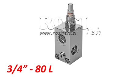 HYDRAULISCHE DRUKREGULATOR VMP 3/4 20-260 BAR - 80LIT