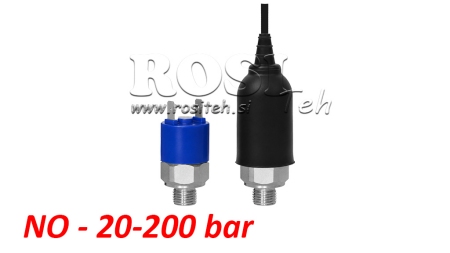 HIDRAVLIČNO TLAČNO STIKALO K4 - NO  20-200 BAR (MAX.300BAR)