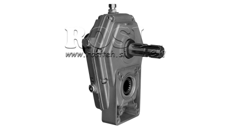 TANDWIELKAST GR.3 -1:3 VROUWELIJKE INVOER - MANNELIJKE UITVOER