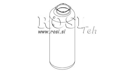 METAAL RESERVOIR ROL PP 30 LITER HORIZONTAAL-VERTICAAL