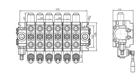 HYDRAULISCHE KLEP 6xPC70