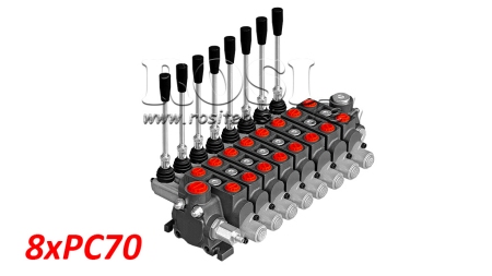 HIDRAULIKUS SZELEP 8xPC70