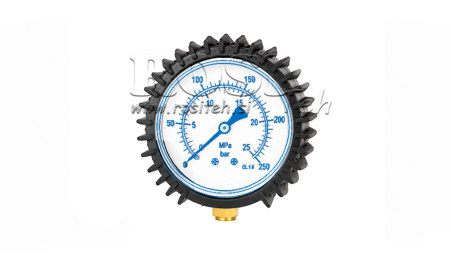 BESCHERMENDE RUBBER VOOR MANOMETER DN63 - ZWART
