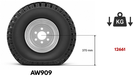 11,5/80-15,3 PNEVMATIKA AW909 14PL S PLATIȘCEM 9,00X15,3