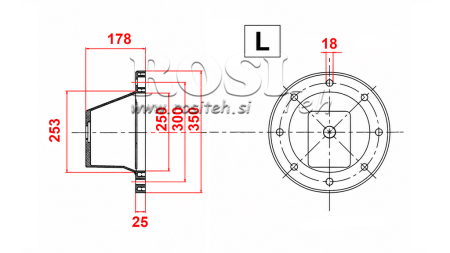 HIDRAVLIČNA PRIROBNICA - ZVON L3513 (EM11-22kW/GR3)