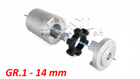 GUMI VMESNIK ND2 (0,25-0,37kW)  14mm/GR1
