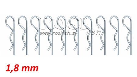 ASSORTIMENT R-CLIP Φ 1.8 MM (10ST)