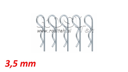 ASSORTIMENT R-CLIP Φ 3.5 MM (5STUKS)