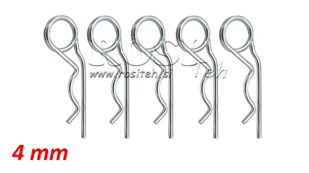 ASSORTIMENT R-CLIP DUBBELE Φ 4 MM (5STUKS)