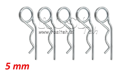 ASSORTIMENT R-CLIP DUBBELE Φ 5 MM (5STUKS)