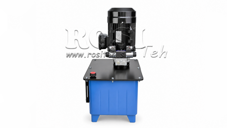 MINI HYDRAULISCH KRACHTPAKKET 380V AC (4 kW) - 8 cc - 12 lit/min - tank 40 lit