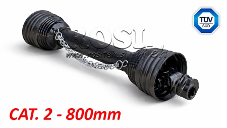 CE-SERTIFITSEERITUD KARDANVÕLL PROFI LINE KAT.2 PIKKUS 800mm