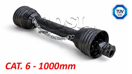 CE ZERTIFIZIERTE GELENKWELLE PROFI LINE KAT.6 LÄNGE 1000mm