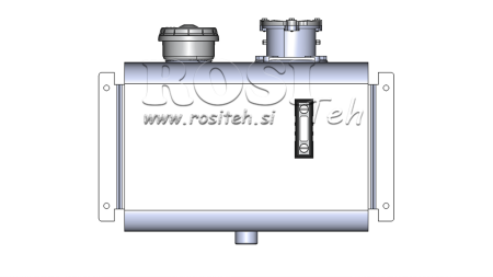 TOP IN METALLO 40 LITRI 320X290X475MM
