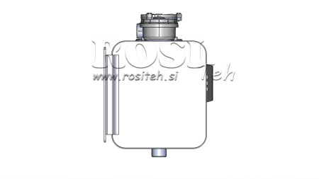 TOP IN METALLO 40 LITRI 320X290X475MM
