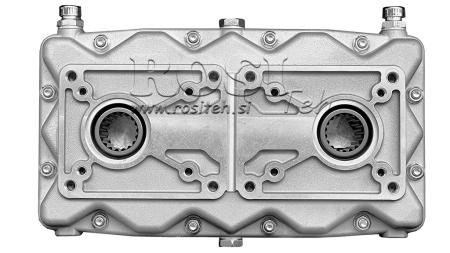 DOUBLE TANDWIELKAST GR.2/3 -1:2,5 MALE