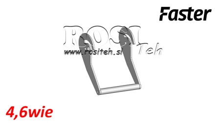 HENDEL VOOR MULTI-FASTER 4,6WEG VASTE DEEL