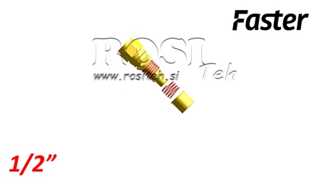 SNELKOPPELING VROUWELIJK VOOR MULTI-FASTER 1/2 VASTE DEEL