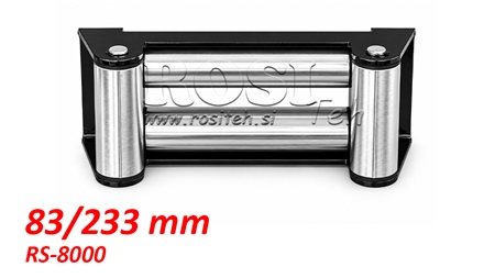 ROLLENGELEIDER VOOR STAALKABEL (RS-8000) - 83 x 233 mm