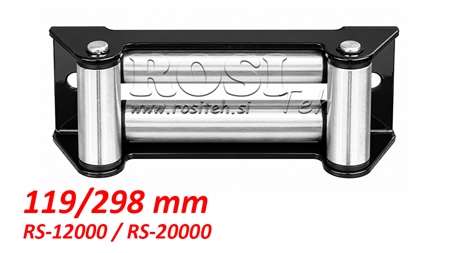 ROLLENGELEIDER VOOR STAALKABEL (RS-12000 / RS-20000) - 119 x 298 mm