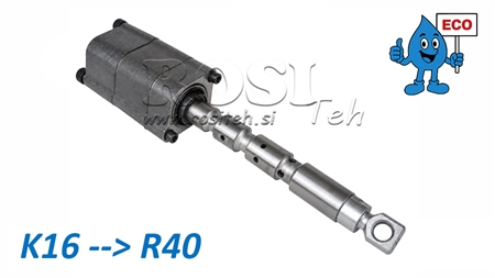 K16 ZWEVENDSTAND-SCHUIF VOOR HANDVENTIEL R40 ECO