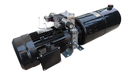 MINI HYDRAULISCH AGGREGAT 230V AC (2.2 kW) 120 bar - 8.0 cc - 11.2 lit/min - tank 12 lit