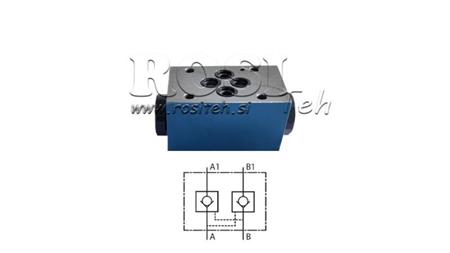 CONTROLEKLEP CETOP 3 (AinB)