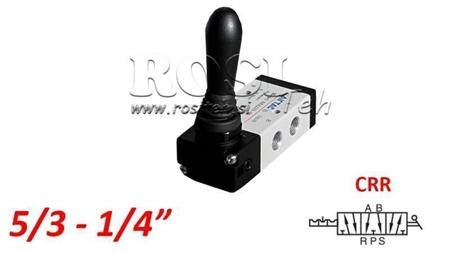 PNEUMATISCHE HANDKLEP 5/3 1/4 PRT-0853-CRR HANDTERUG