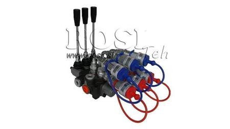 HYDRAULISCHE KLEP 3xP40 UITBREIDING