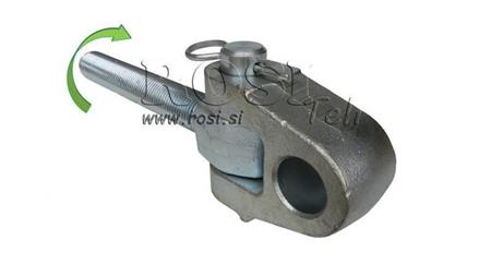 speciale schroefhaak voor trekapparaat categorie 3 M30x3