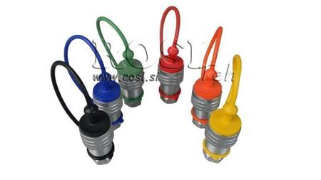 BESCHERMENDE RUBBEREN DEKSEL ROOD - VROUWELIJKE SNELKOPPELINGEN