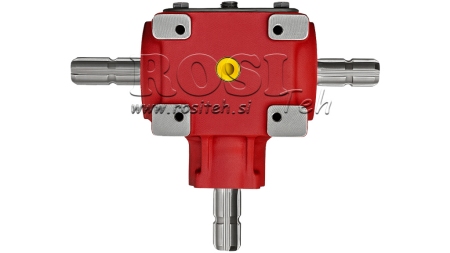 HOEK TANDWIELKAST T-27J 1:1 (55PK-40.4KW)