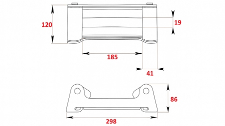 ROLLING GUIDE VOOR STAAL KABEL DWM, DWH, DWT, DWHI 9000-22000