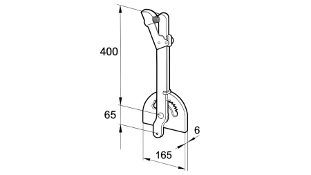TREKHANDVAT VOOR TRANSPORTER