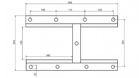 HEFDEK KIPPERCILINDER PIKOLICE 250X335 VOOR GRAAN