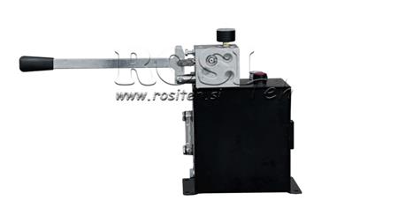 HYDRAULIK RVBR AUTOMATISCHES VENTIL FÜR FEDERZYLINDER MIT RESERVOIR UND NOTHEBEL