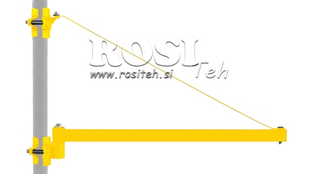 SWING ARM VOOR ELEKTRISCHE LIER DWI 750 mm 1000 kg