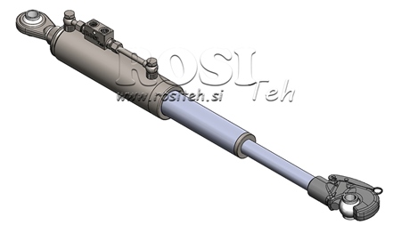 TELESCOPISCHE HYDRAULISCHE TOPSTANG - AUTOMATISCH - CAT. 2 (45-95 HP) - 480-697 mm (25,4 mm)