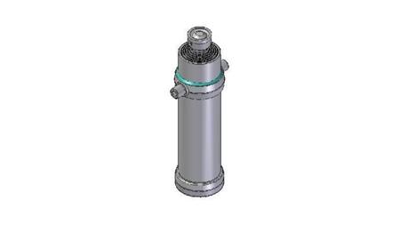 4064S -TELESCOPIC CYLINDER STANDARD/BALL 6 STAGES STROKE 3585 DIAMETER 190
