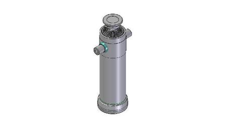 6010S - TELESCOPISCHE CYLINDER STANDAARD/BAL 6 FASES SLAAG 2257 DIAMETER 152