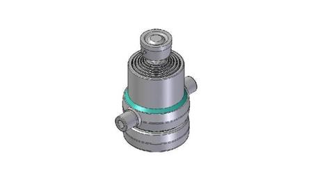 6017S -TELESCOPISCHE CYLINDER STANDAARD/BAL 6 FASES SLAG 985 DIAMETER 170