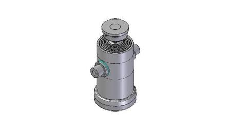 6064S - TELESCOPISCHE CYLINDER STANDAARD/BAL 6 FASES REIS 2100 DIAMETER 240