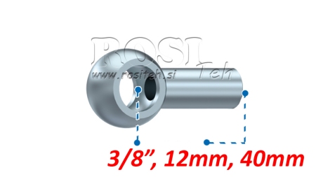 PRZYŁĄCZE OCZKOWE TYPU BANJO 3/8 40mm