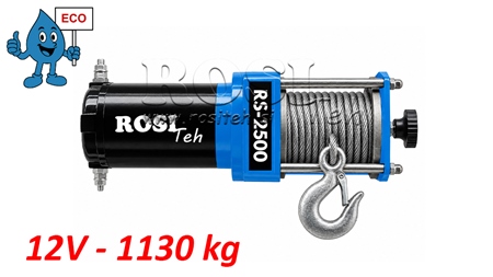 12 V ELEKTRISCHE LIER RS-2500 - 1130 kg - ECO