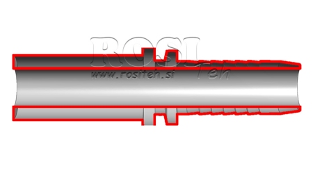 HIDRAVLIČNI PRIKLJUČEK CEVNI PREHOD RAVNI DN10-d.12