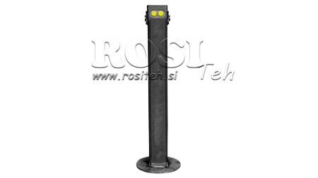 HYDRAULIKSTÜTZBEIN-DOPPELWIRKEND 2,9 TON 400mm