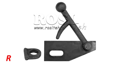 SLUITING ZIJDE PIASTRA RECHTS