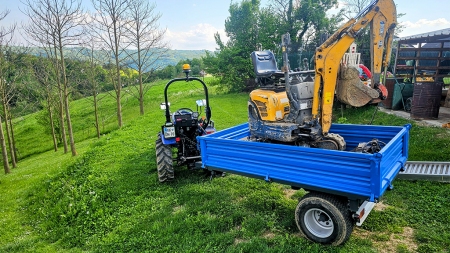 BOČNÍ PANEL TRAILERU 3 MET. - VÝŠKA 600 MM